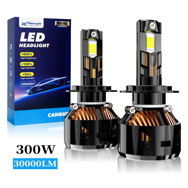 300W Car Headlights